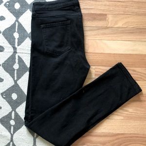 LC Lauren Conrad black skinny jeans